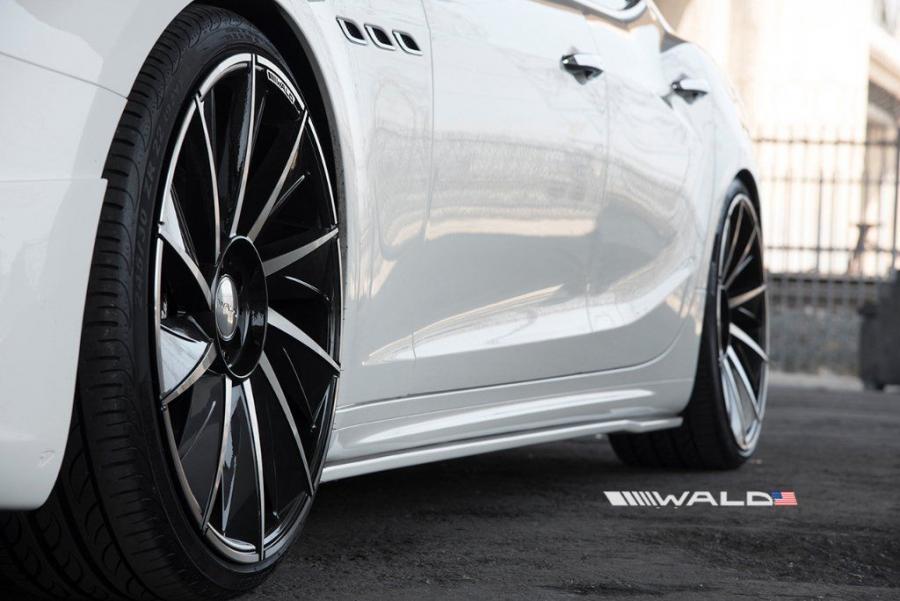 Детали экстерьера Maserati Ghibli Black Bison by Wald 2018 года  (фото 22 из 24)